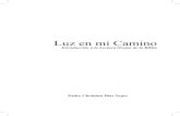 Luz en mi Camino - diazyepes.files.wordpress.com · Luz en mi Camino Introducción a la Lectura Orante de la Biblia Padre Christian Díaz Yepes