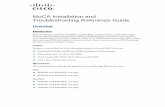 MoCA Installation and Troubleshooting Reference Guide view Node Summary and Network Summary statistics, scroll to the first MoCA diagnostics page, DRIVERS - MoCA SUMMARY PG 1. Then