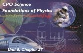 CPO Science Foundations of Physics - WordPress.com ·  · 2017-05-09ability of an object to hold its form even when force is applied. To evaluate the properties of materials, it