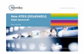 New ATEX (2014/34/EU) - nemko.com · Nuova ATEX (2014/34/UE) 2 01,04,2016 WORKSHOP NUOVE DIRETTIVE LVD - EMC - RED - ATEX Transizione da 94/9/CE a 2014/34/UE