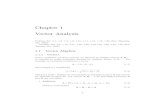Chapter 1 Vector Analysis - University of Minnesota Duluthd.umn.edu/~vvanchur/2014PHYS4011/Chapter1.pdf ·  · 2018-02-20Chapter 1 Vector Analysis Problem Set #1: 1.2, 1.3, 1.9,