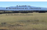 God's Firstborn Sonslampbroadcast.org/Books/GFS.pdf · 2 GOD’S FIRSTBORN SONS Adam’s descendants though, following the fall, were not viewed in this same manner. Rather, they