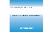 CX-Protocol Operation Manual - Omron · CX-Protocol Operation Manual ... W393,or CJ2:W472) and Programming Manual or Software ... Use this manual together with the CP1H Programmable