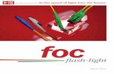 Flash 4 EN - foc-fo.de · WDM-PON for 1.2 Gbps in the development of Nokia Siemens Networks, or Altibox, the Norwe-gian Internet provider, ... · Support of strategy concepts up to