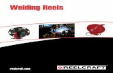 Welding Reels - Reelcraft Hose Reels, Cord Reels and   supplied on oxygen/acetylene reels is twin-Siamese type meeting R.M.A. and C.G.A. type V.D., grade RM specifications