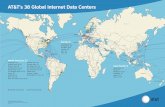 AT&T’s 38 Global Internet Data Centers · AT&T’s 38 Global Internet Data Centers Europe 6 Amsterdam, NL Birmingham, UK Frankfurt, DEU London, UK Nice, FR Paris, FR Asia Pacific