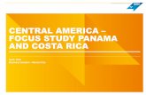 CENTRAL AMERICA FOCUS STUDY PANAMA AND COSTA RICA · confidential for internal use within client company only central america – focus study panama and costa rica business sweden