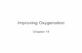 Improving Oxygenation - Lane Community College · Oxygenation • Assessed by FiO2, SaO2, PaO2, Hb • Ideal to keep FiO2 < .4/.5, PaO2 60-90 mmHg, and CaO2 20mL/dL • The SpO2 can