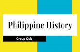 Philippine History - teacheryen.files.wordpress.com · 3. Which is the Mindanao province that is known as the first seat of Islam in the Philippines? a) Zamboanga c) Sulu b) Tawi-Tawi