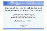 Status of Korean Steel Codes and Development of Asian ... · Status of Korean Steel Codes and Development of Asian Steel Code Sang-Hyo Kim (Yonsei Univ.) Young-Jong Kang (Korea Univ.)