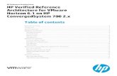 HP Verified Reference Architecture for VMware Horizon … Reference Architectures HP ... desktop and application delivery can vary based on use case requirements ... HP has added an