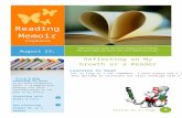 childrensliteracy.weebly.com€¦  · Web viewParenting with Books & LoveHow Parenting Shaped Me as a Reader23Reflecting on My Growth as a ReaderLearning to ReadFor as long as I