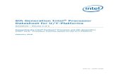 6th Generation Intel Processor Datasheet for U/Y … Generation Intel® Processor Datasheet for U/Y-Platforms ... software, and system configuration and you should consult your system
