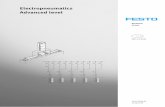 Electropneumatics Advanced level - Festo Didactic · Electropneumatics Advanced level K5 12 14 11 K1 12 14 11 ... The training package for electropneumatics may only be used: ...