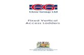 Fixed Vertical Access Ladders - Clow Group Ltd ·  · 2016-07-281.Fixed Vertical Access Ladders ... security panel fitted directly to the base of the ladder, ... Aluminium Standard