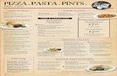 dbpage1 copy - Danny Boys Pizza · PIZZA . PASTA . PINTS . est. 1991 SHARE PLATES BADA BING ... Danny Boys caters for all size groups. ... D BOY’S SPICY WHITE PIE Olive oil, ...