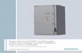 Type Series 81000 solid-state - Siemens Energy Sector · Type Series 81000TM solid-state reduced-voltage starter (SSRVS) ... O/C - shear pin 64 Overload 64 ... Signal words The signal