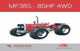 MF385 - 4WD FAIZAN  …€¦ · mf385 - 4wd faizan  massey ferguson millat tractors massey ferguson@