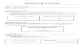 1. Bond Valuation - Amazon Simple Storage Service · bond valuation bond valuations ... bond prices and interest rate changes at any point in time, changes in market interest rates