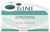 Income Inequality and Status Anxiety - gini-research.org · 1 Income Inequality and Status Anxiety Marii Paskov1, Klarita Gërxhani, Herman G. van de Werfhorst University of Amsterdam