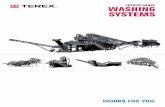 WASHING SYSTEMS - Warren BROCHURE 2013 (To Email).pdf2 3 LAbORATORy TEsTiNG Terex Washing Systems offers full in-house sample analysis and testing of proposed products. This process