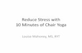 Stress Management with Yoga - United States Department …€¦ ·  · 2017-09-05• iRest yoga nidra meditation by phone: – Complete the IFC WRIISC Yoga Wellness ... Title: Stress