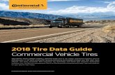 2018 Tire Data Guide Commercial Vehicle Tires · 2018 Tire Data Guide Commercial Vehicle Tires ... the ideal solution to deliver your ... challenges of city traffic