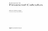 ACoursein Financial Calculus - The Library of Congresscatdir.loc.gov/catdir/samples/cam041/2001043895.pdfACoursein Financial Calculus AlisonEtheridge UniversityofOxford PUBLISHED BY