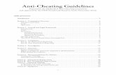Anti-Cheating Guidelines - World Chess Federation - FIDE Cheating Guidelines.pdf · Anti-Cheating Guidelines Prepared by the FIDE/ACP Anti-Cheating Committee ... Chess, Tournament