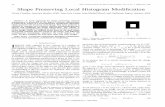 Shape Preserving Local Histogram Modification - Image ...vcaselles/papers_v/ShapeLHisto.pdf · 220 IEEE TRANSACTIONS ON IMAGE PROCESSING, VOL. 8, ... which are deﬁned based both