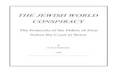 THE JEWISH WORLD CONSPIRACY - Educate-Yourselfeducate-yourself.org/cn/Jewish_World_Conspiracy_1938...The Jewish world conspiracy The lawsuit over the authenticity of the Protocols