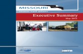 state rail plan Executive Summary - Missouri Department of ... · development efforts. Passenger rail service provides an affordable and environmentally friendly travel option and