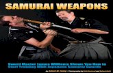 SAMURAI WEAPONS - blackbeltmag.com · services or techniques advertised or discussed in this document may be illegal in some areas of ... well as shurikenjutsu, tantojutsu, hojojutsu,