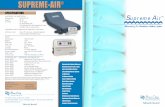 Supreme air quark 11/03 - Blue Chip Medical · The optional blower pump can inflate or deflate the mattress through the multi-purpose CPR valve in under four minutes. ... Supreme
