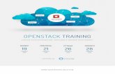 OPENSTACK TRAINING - Blogueurs en liberté! - Savoir … TRAINING CLASS Managing an OpenStack Project: Best Practices Subjet Applying the best decisions in the deployment and management
