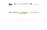 Human Resources Services - ACGOV.org · The Operational Plan contains the Human ... The Operational Plan is a performance contract between the department and the County organization;