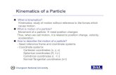 Kinematics of a Particle - ## 전산설계자동화 실험실 ## 방문해 …dal.cnu.ac.kr/dal/lecture/dynamics/2017/3-1-kinematics... ·  · 2017-09-20Average velocity is defined