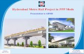 Hyderabad Metro Rail Project in PPP Modemohua.gov.in/upload/uploadfiles/files/Hyd_Metro_PPT.pdf · Bharat Nagar Erragadda ESI S.R.Nagar Panjagutta Irrum Manzil Khairatabad Lakdi-ka-pul