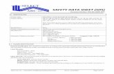 SAFETY DATA SHEET (SDS) - Select Arc · Select-Arc, Inc. – SelectWear Hardfacing Welding Electrodes Rev.0 – 5/12/2015 Page 1 of 13 SAFETY DATA SHEET (SDS) Document Number: SDS-SEL-HARD