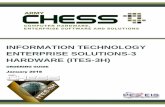 ENTERPRISE SOLUTIONS-3 HARDWARE (ITES-3H) in partnership with the prime contractors, CHESS manages the contracts in ... memory modules and upgrades, video cards, network interface