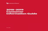 2017–2018 Consumer Information Guide€¦ · CONSUMER INFORMATION GUIDE 2017–2018 ... General Eligibility Requirements 14 Grant Programs 15 ... Step One: Internal Resolution ...