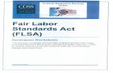 Fair Labor Standards Act - CDSS Public Site · In-Home Supportive Services (IHSS) Fair Labor Standards Act {FLSA) Participant Worksheets The following worksheets will help IHSS recipients