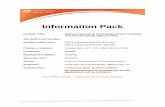 Information Pack - Welcome to DST Group - Defence Science and Technology … ·  · 2016-12-07what analytical tools/techniques you used; ... a limitation, restriction or impairment