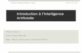 Introduction à l’Intelligence Artificiellethierry.artieres.perso.centrale-marseille.fr/HomeECM/...Introduction à l'Inteligence Artificielle - T. Artières 6 ECM 1A - 2015 - 2016
