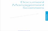 Document Management Scanners - ARSHI …arshi.com.pk/catalog/document_management_scanners.pdfDocument Management Scanners. ... • CD-ROM User Guide ... , Novell share; Windows client