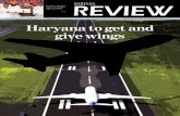 Haryana to get and give wings - S A M V A D ::haryanasamvad.gov.in/store/document/HR Review AUGUST...ARAA RVI AUGUST EDITORIAL 1 CHIEF EDITOR Dr Abhilaksh Likhi MANAGING EDITOR Samwartak
