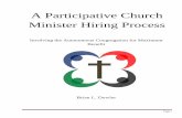 A Participative Church Minister Hiring Process - …camphillchurch.org/publication_files/the-participative-hiring...A Participative Church Minister Hiring Process ... Letter for Late