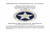Oklahoma Department of Labor and Locksmith Industry Act and...Oklahoma Department of Labor Alarm, Locksmith, and Fire Sprinkler Industry Act ... sales agent upon the conditions required