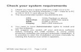 Check your system requirements - ZTE Australia - … User Manual v1.0 Page 1 of 20 Check your system requirements 1. Check you have a spare USB port (USB 1.0 or 2.0) 2. You need to