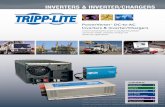 INVERTERS & INVERTER/CHARGERS - W. W. … Inverters & Inverter/Chargers . Convert stored battery power to standard household . current for mobile, emergency backup and remote site